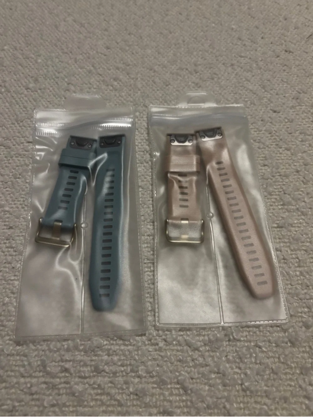 PCAVO 20MM Silicone Watchband Bundle (2-Pack)
